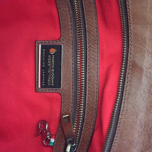 Italian high end leather crossbody bag - Picture 5 of 8